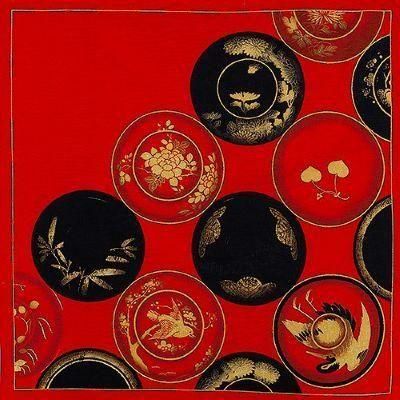 58 雪月花八角盆桜|伝統工芸品 - Furoshikiya YAMATONADESHIKO