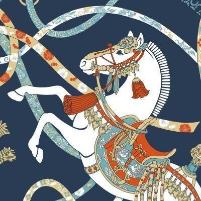 古い 麻 ボロ 風呂敷 古道具 アンティーク 初東風に舞う | 限定風呂敷 - Furoshikiya YAMATONADESHIKO