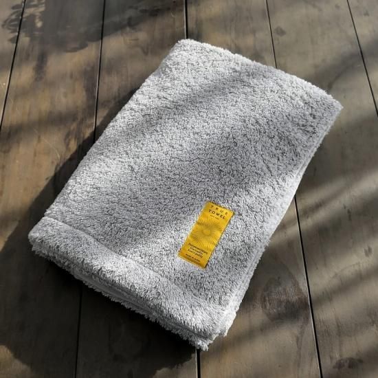 TRUE TOWEL classic SUGOI バスタオル [グレー]