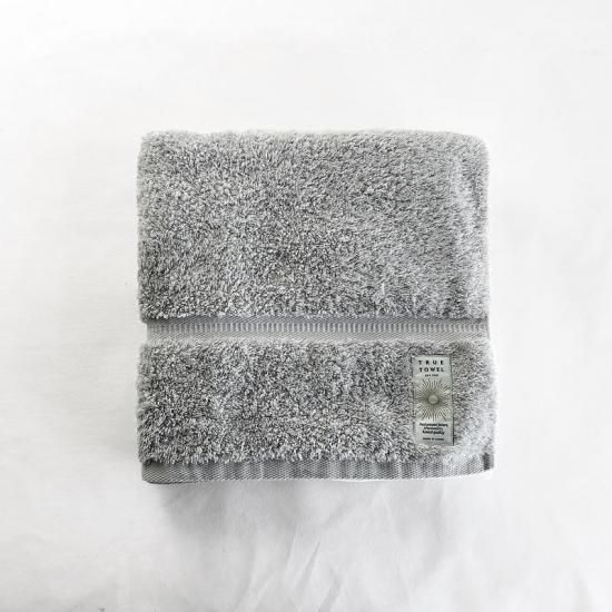 TRUE TOWEL classic HOTEL プチバスタオル [グレー]
