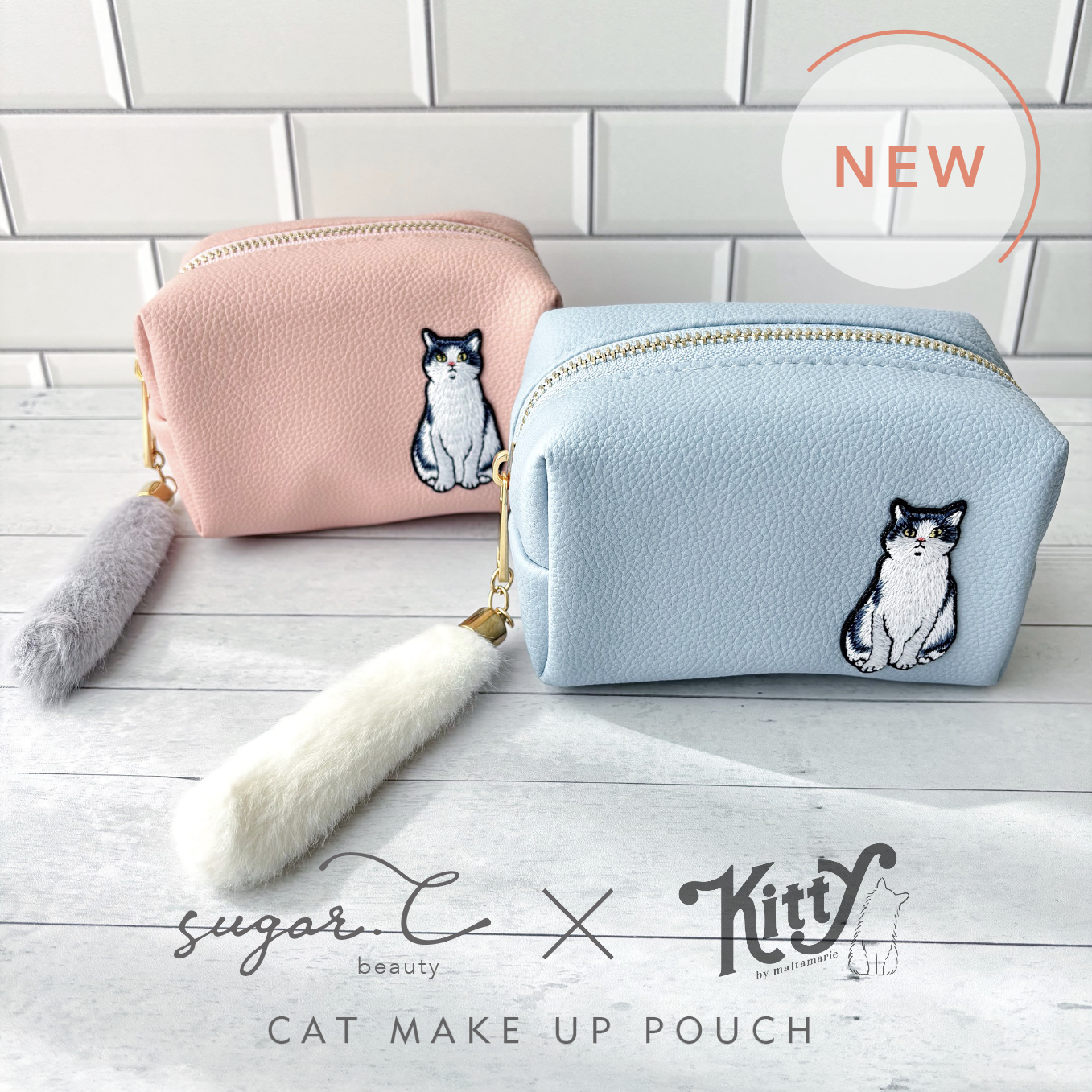 sugar.C beauty］CAT MAKE UP POUCH - Maison de Selavi - 公式