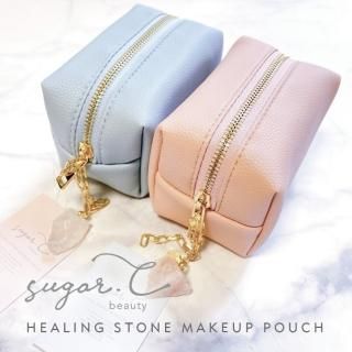 [sugar.C beauty]ҡ󥰥ȡᥤݡ HEALING STONE MAKE UP POUCH