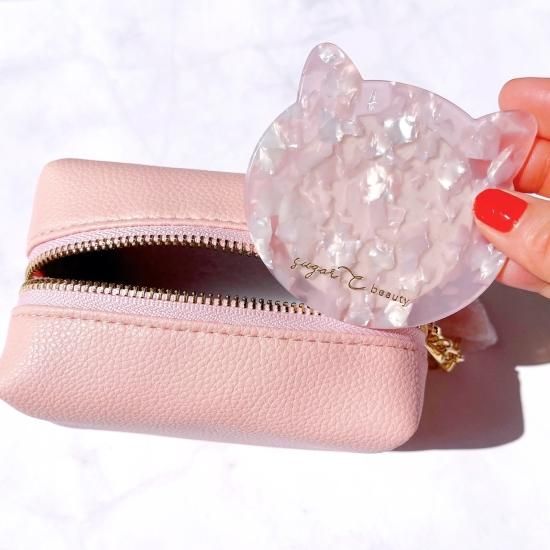 sugar.C beauty]セットでお得！メイクミニポーチ＆ハンドミラー