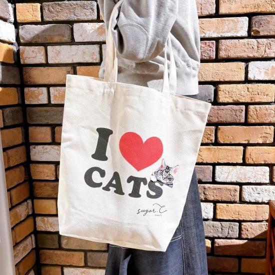 I LOVE CATS エコトートバッグ - Maison de Selavi - 公式通販