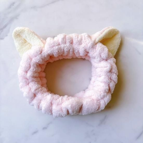 ネコ足スリッパ＆ネコ耳ヘアバンドセット - Maison de Selavi