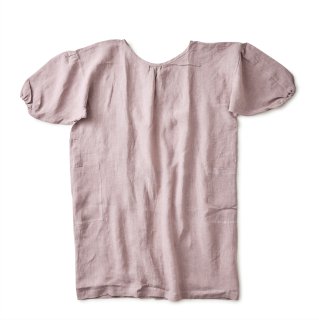 エプロンコート　apron coat　リネン / グレイッシュピンクの商品画像