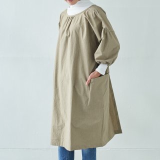 エプロンコート DR　apron coat DR　コットン/ベージュの商品画像
