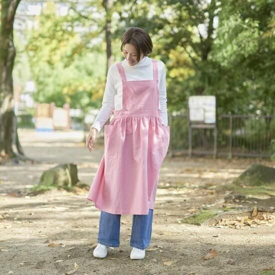 ピナフォアエプロン CLC | コーラル - SUNNY LOCATIONの公式