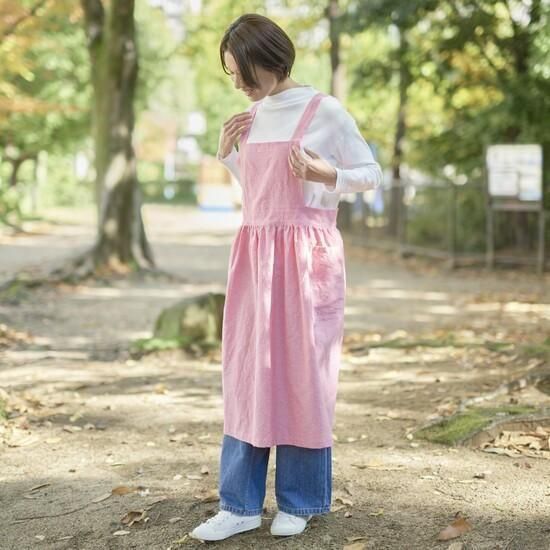 ピナフォアエプロン CLC | コーラル - SUNNY LOCATIONの公式