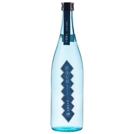 蒼斗七星 純米吟醸58 木槽搾り 720ml 蒼斗七星 純米吟醸58 木槽搾り 720ml