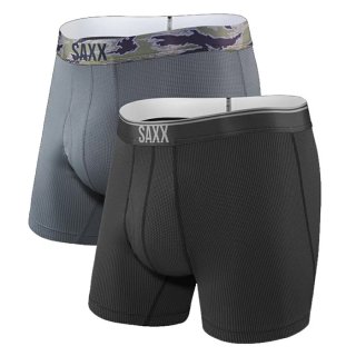 SAXX QUEST QUICK DRY MESH BOXER BRIEF FLY 2PACKS SXPP2Q-BCH / å  ܥ֥꡼ ѥ  2ĥå 2