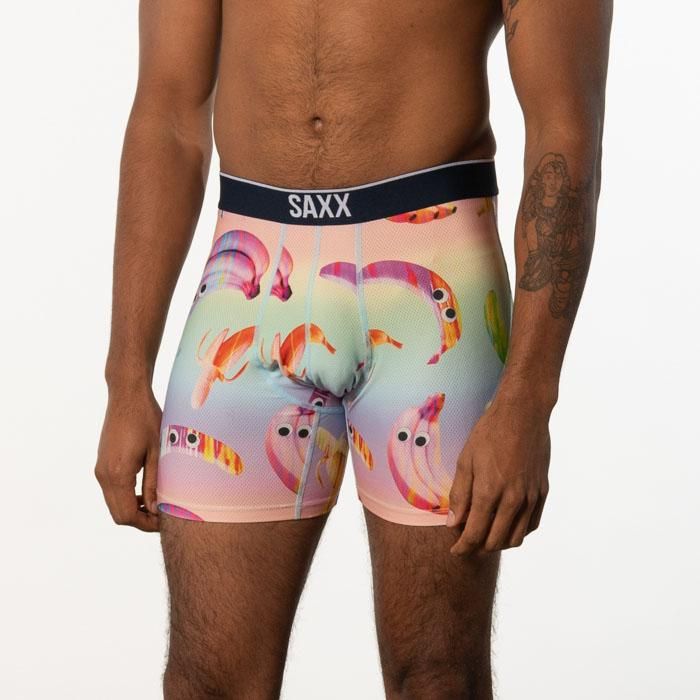 SAXX VOLT BREATHABLE MESH BOXER BRIEF SXBB29-GOB / サックス ボルト