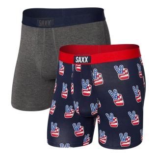 SAXX ULTRA SUPER SOFT BOXER BRIEF FLY 2PACKS SXPP2U-PBB / å ȥ ܥ֥꡼ ѥ  2ĥå 2 2祻å