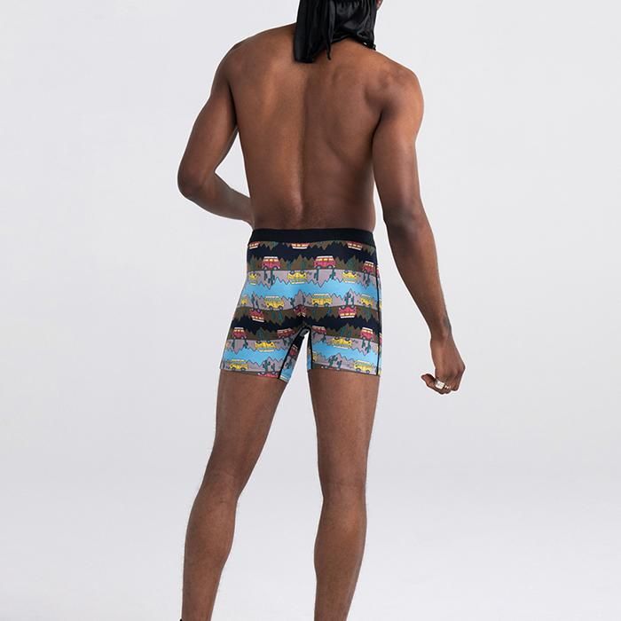 下着・アンダーウェア UMBX-SHAWNFIVEPACK-RG BOXER-SHORTS M SAXX VIBE SUPER SOFT BOXER BRIEF SXBM35-OMM / サックス