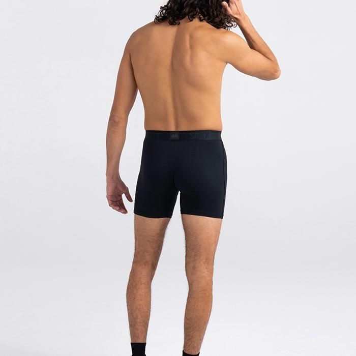 SAXX 22ND CENTURY SILK BOXER BRIEF FLY SXBB67-BLK / サックス 