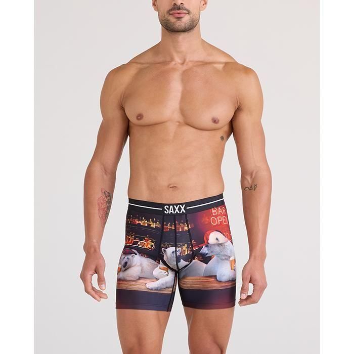 20SS ダブルファブリックショーツ SAXX VOLT BREATHABLE MESH BOXER BRIEF SXBB29-PNE / サックス