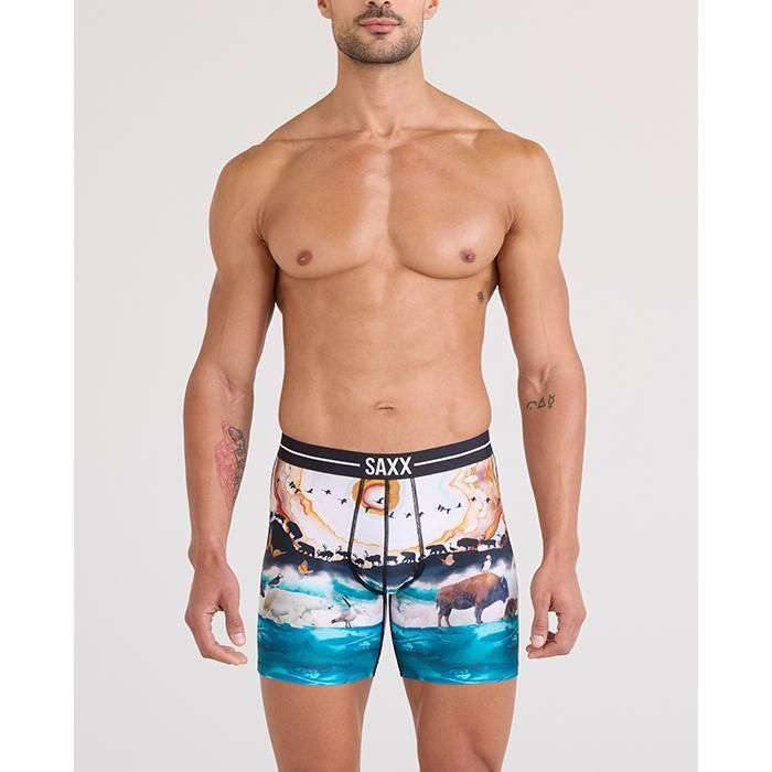 SAXX VOLT BREATHABLE MESH BOXER BRIEF SXBB85-GMM / サックス ボルト