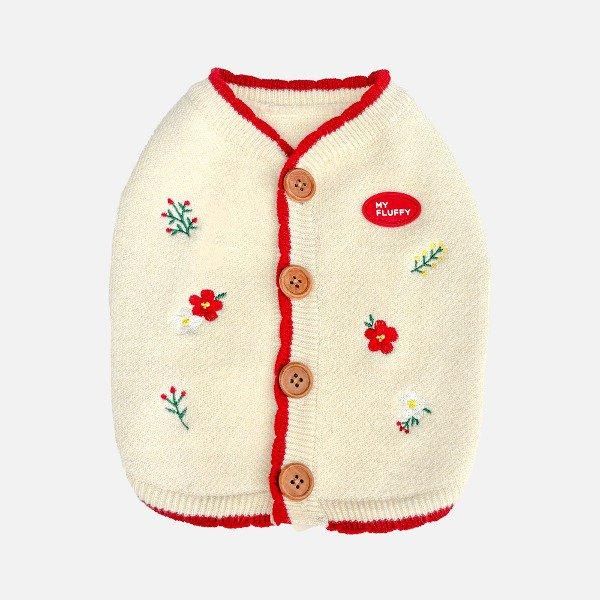 フラワーニットベスト - ペット用品通販サイトノーランロス