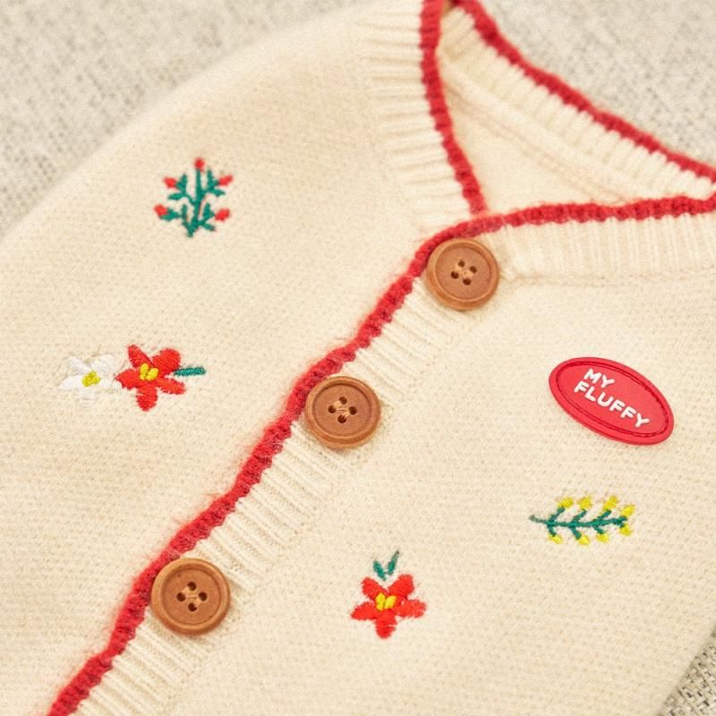 フラワーニットベスト - ペット用品通販サイトノーランロス｜愛犬愛猫