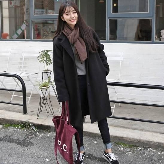 チェスターコート レディース ロング 大きいサイズ ロングチェスターコート 冬服 冬スペシャルセール 冬新作 ロング丈 韓国プチプラファッション専門店 Leaflower リーフラワー