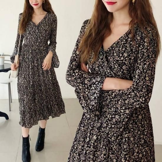 ワンピース 大きいサイズ 花柄シフォンワンピース ロング丈 プリーツシフォンワンピース 韓国デザイン 韓国ファッション オルチャン シフォンワンピースロング丈 春服 春新作 新作ワンピース 韓国プチプラファッション専門店 Leaflower リーフラワー ワンピース 大きいサイズ 花柄シフォンワンピース ロング丈 プリーツシフォンワンピース 韓国デザイン 韓国ファッション オルチャン シフォンワンピースロング丈 春服 春新作 新作ワンピース 韓国プチプラファッション専門店 Leaflower リーフラワー