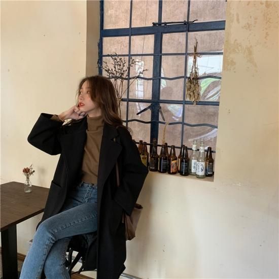 ロングコート レディースロングコート ベルト付きロングコート