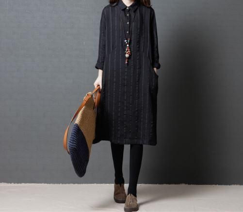ワンピース 春 長袖 ワンピース レディース 膝丈 きれいめ 大人 ワンピース Aライン 大きいサイズ 春夏 春服 ワンピース 大きい ワンピース レディース 膝丈 きれいめ 大人 大きいサイズ 韓国プチプラファッション専門店 Leaflower リーフラワー