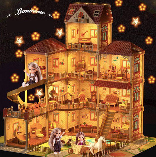 純正入荷 子供 おもちゃ 女の子 ドールハウス 組み立てキット 人形の家 ミニチュア ハウス オンラインストアオンライン Ssl Daikyogo Or Jp