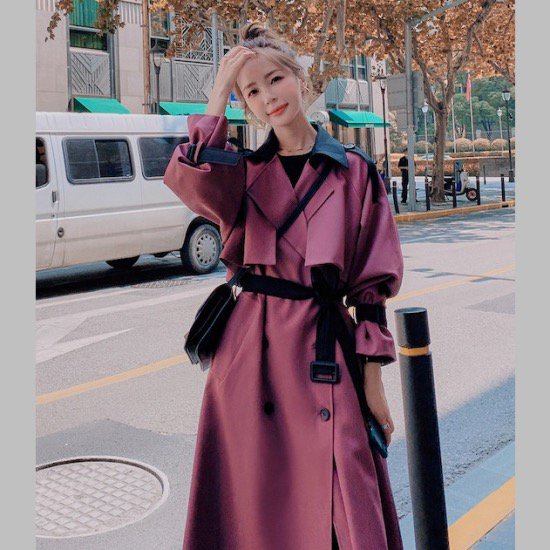 韓国ファッション ロングコート 紫 www.krzysztofbialy.com