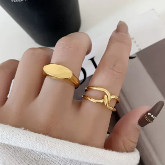 指輪 レディース アクセサリー リング ゴールド 金 結び目 指輪 レディース アクセサリー リング ゴールド 金 結び目