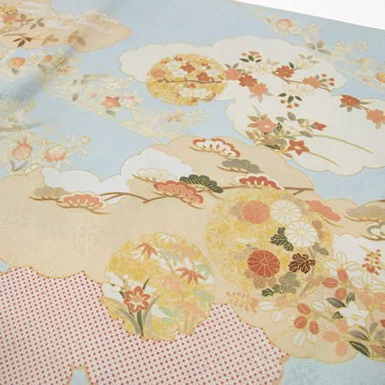 吉澤の友禅 吾妻徳穂 訪問着/仮絵羽 吉澤の友禅 吾妻徳穂 訪問着/仮絵羽