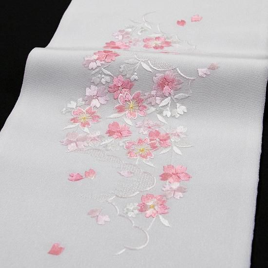 刺繍の小花散し 霰 正絹付下げ訪問着 i484 花柄