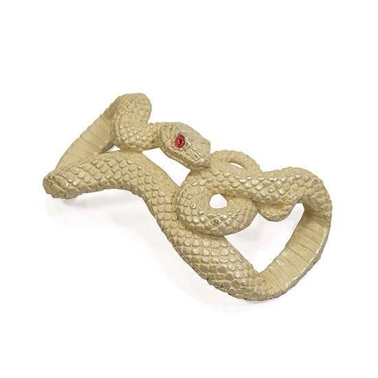 帯留め 大蛇(ホワイト)/数-SUU-