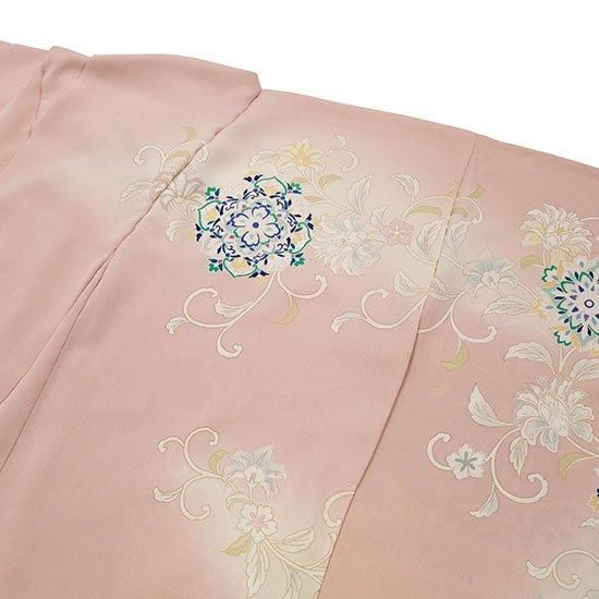 京の工芸染匠】 特選本手描き京友禅訪問着 「春夏草花文