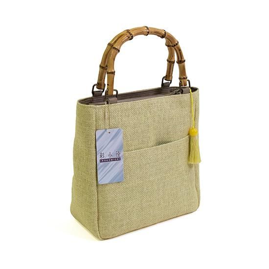 bag_s_45 麻 生地バック 彩小径 ブランド 日本製 新品