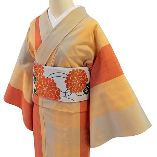 特選プレタ】伊勢木綿きもの 臼井織布株式会社/お仕立て済み