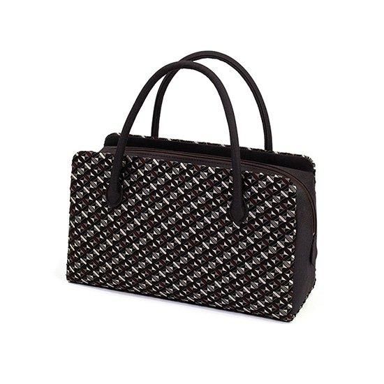 博多織　利休バック 博多織 正絹利休バッグ - 高級献上柄の和装バッグ│きもの永見