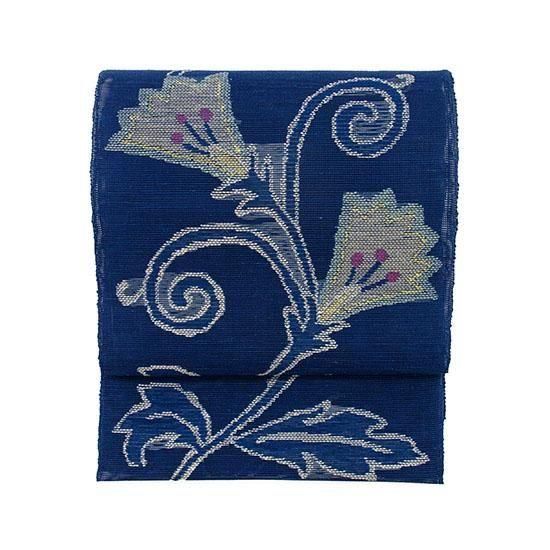 夏帯 西陣織 名古屋帯 帯屋捨松 葡萄唐草 松葉仕立て 夏帯】【橋本テル