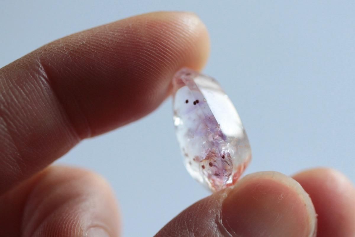 ヘマタイトインクォーツ,ルース,天然石,鉱物,atelier Ruchi