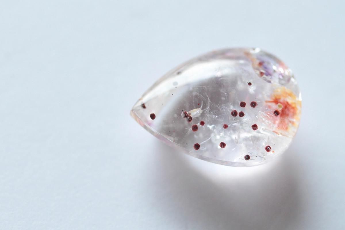 ヘマタイトインクォーツ,ルース,天然石,鉱物,atelier Ruchi ヘマタイトインクォーツ,ルース,天然石,鉱物,atelier Ruchi