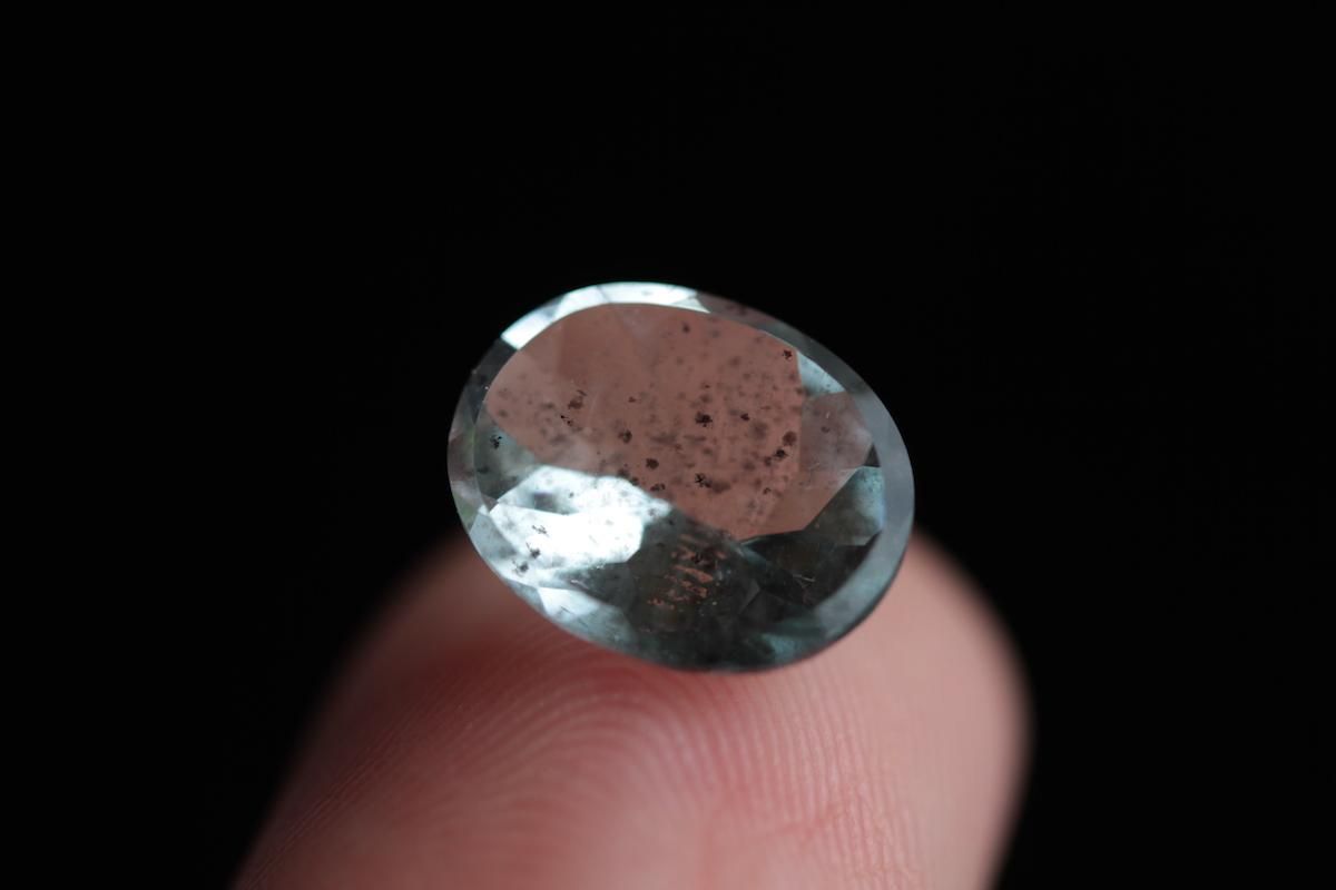 アクアマリンサンストーン,ルース,天然石,鉱物,atelier Ruchi アクアマリンサンストーン,ルース,天然石,鉱物,atelier Ruchi
