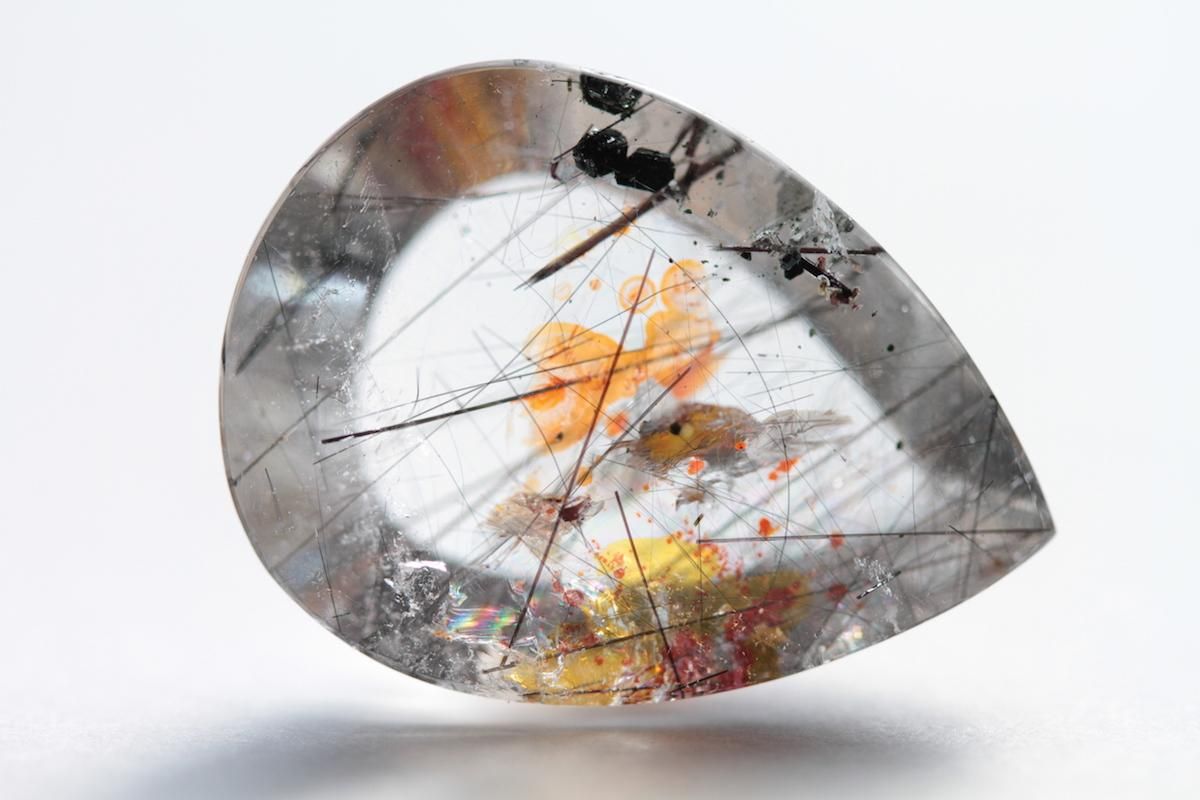 インクルージョンクォーツ,ルース,天然石,鉱物,atelier Ruchi インクルージョンクォーツ,ルース,天然石,鉱物,atelier Ruchi