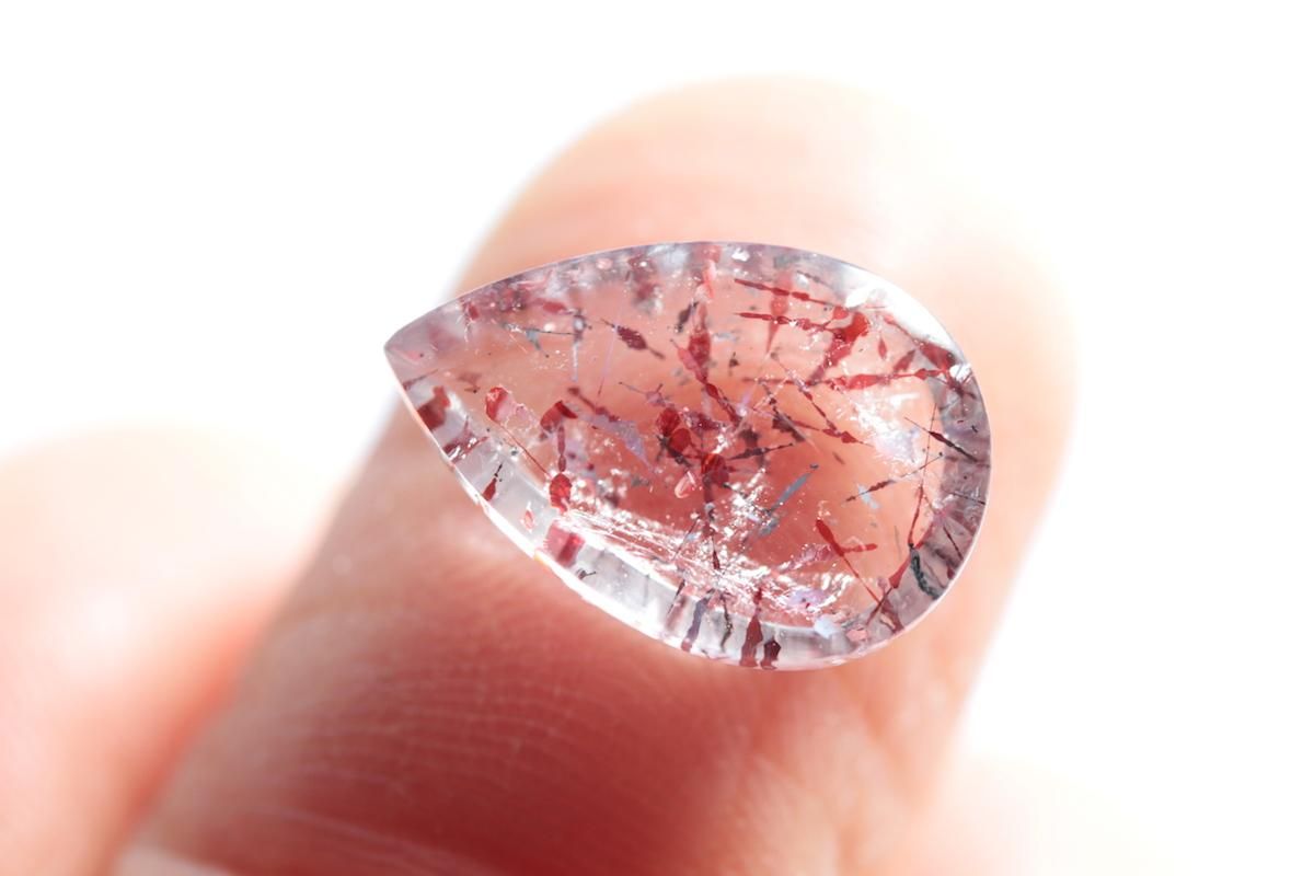 ゲーサイトインクォーツ,ヘマタイトインクォーツ ,天然石,鉱物,atelier