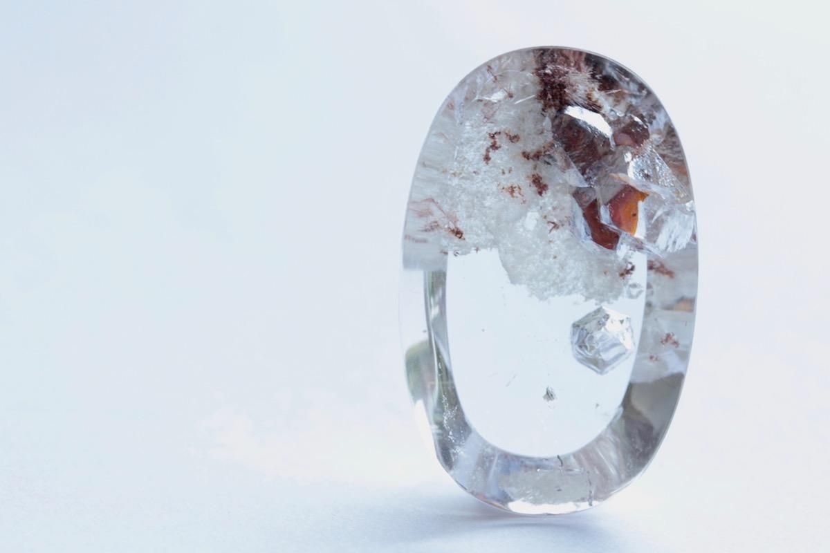 クォーツインクォーツ,ルース,天然石,鉱物,atelier Ruchi クォーツインクォーツ,ルース,天然石,鉱物,atelier Ruchi
