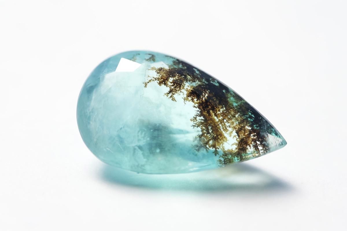 デンドリティックブルーオパール,ルース,天然石,鉱物,atelier Ruchi