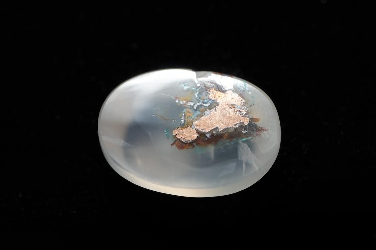 専用 コッパークリソコラインカルセドニー A2 コッパークリソコラインカルセドニー ルース インドネシア産