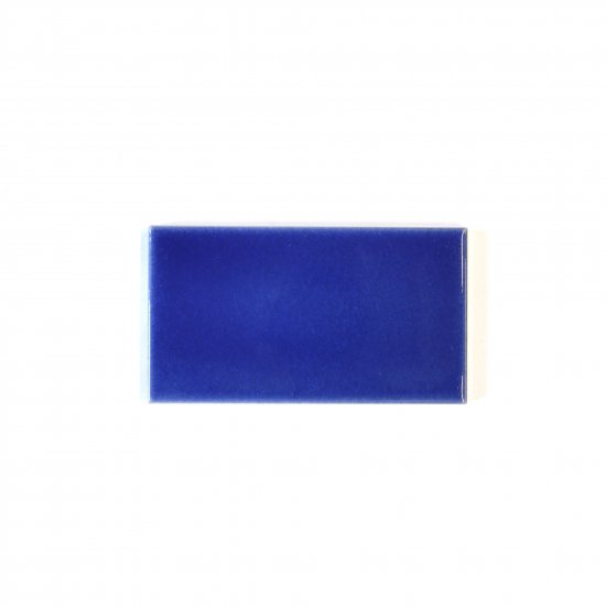 オリジナルタイル通販のタイルメイド 光と溶け合うクラックタイル 青 小口（ケース）