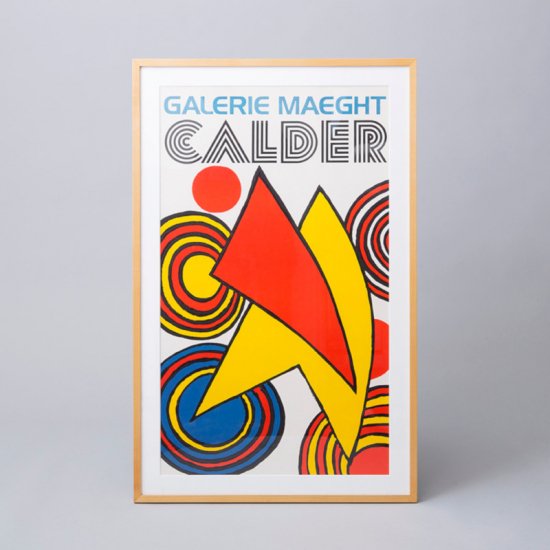 現金特価】 Galerie Maeght カルダー/ポスター 1976年/アレクサンダー 