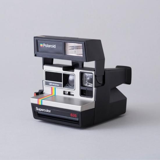 Polaroid ”Supercolor 635” Instant Film Camera - NICK WHITE