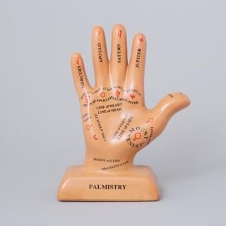 Ceramic Palmistry Hand